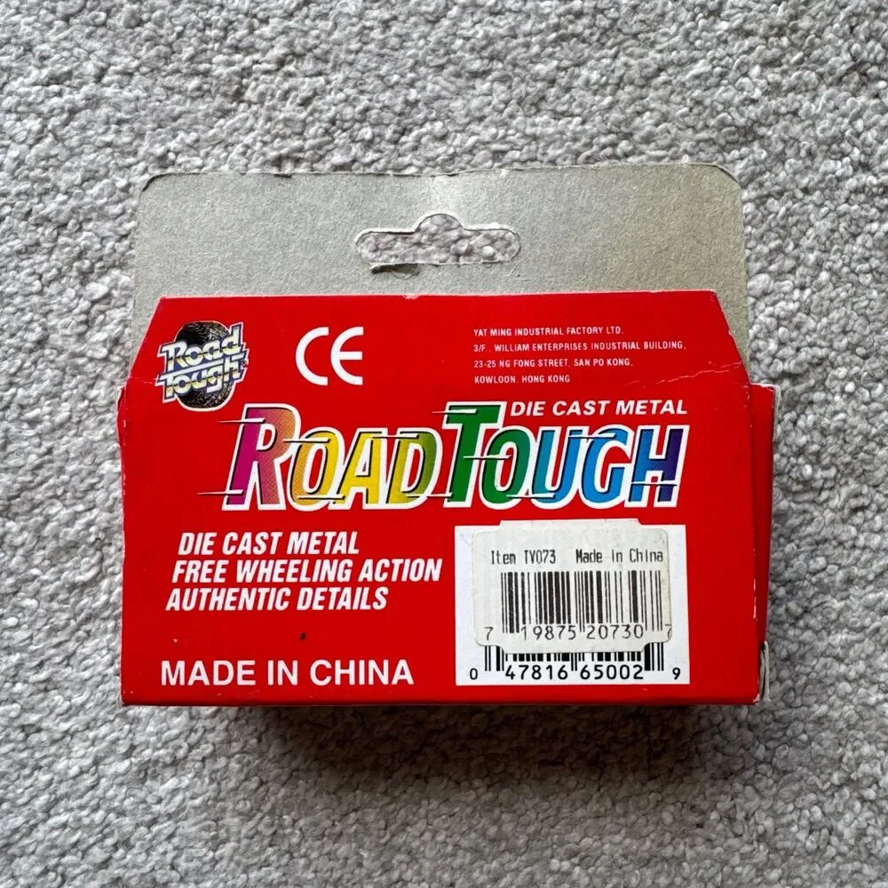 Vintage Yat Ming Road Tough Porsche 928 Die Cast Metal Model Car